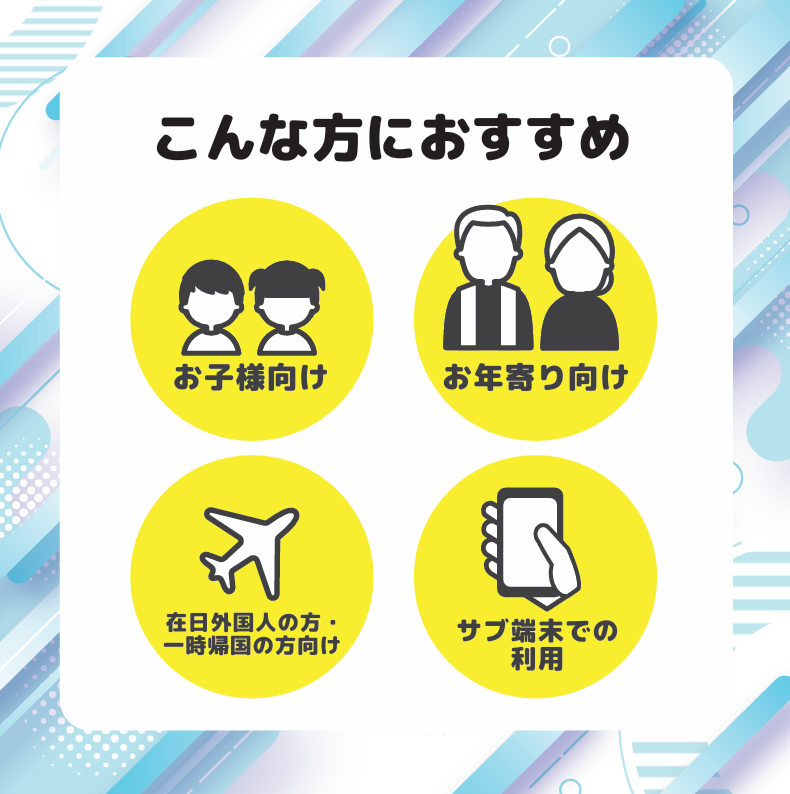 WINNER NEXUS様 専用プラン（3GB/月 最大13ヶ月利用可能）